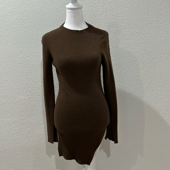 Zara slim fit long sleeve shirt/dress size small - Picture 1 of 7